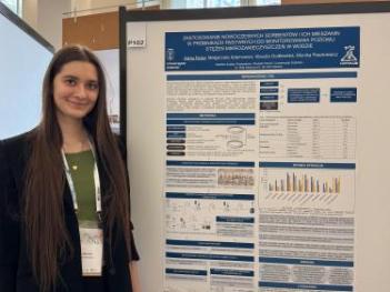 STUDENTKA ISM ALICJA FEDOR NA OGÓLNOPOLSKIEJ KONFERENCJI  NAUKOWEJ